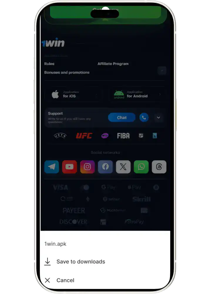 1win apk for android