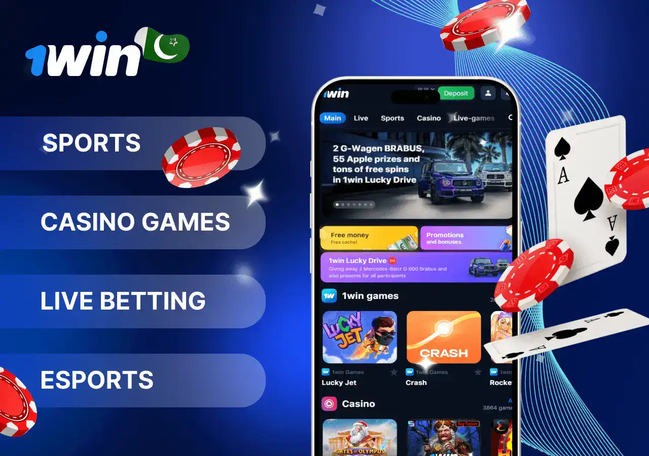 Bet types on 1win Pakistan