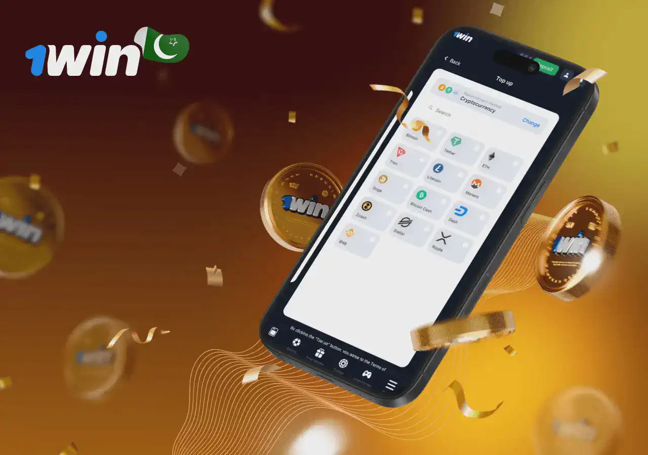 1win deposit and withdrawal methods in Pakistan