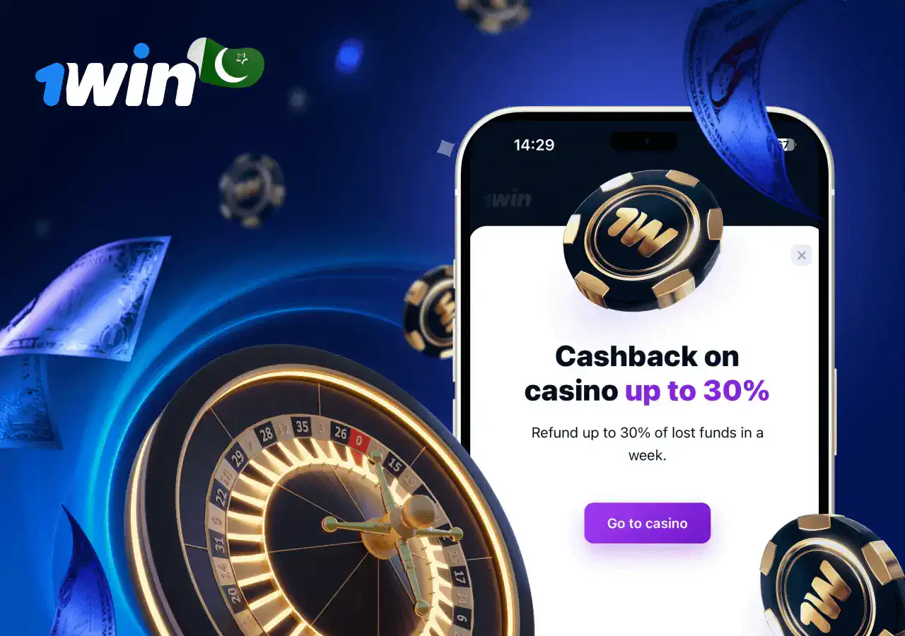 1win Cashback offer