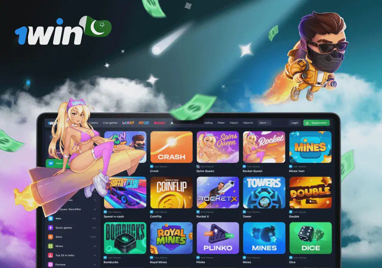 1win casino games