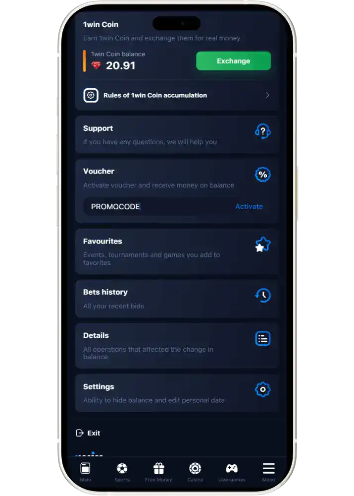 1win promo codes Pakistan