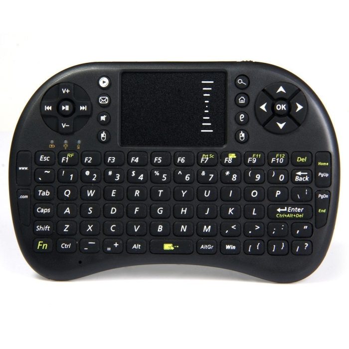 Mini Touch Pad Rf 500 Wireless Keyboard Mouse 3 color Backlight