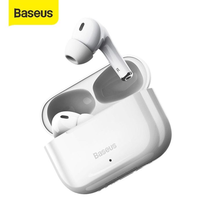 Baseus W3 Encok TWS True Wireless Bluetooth Earbuds Sound Control Waterproof Sports Noise Reduction Earphone