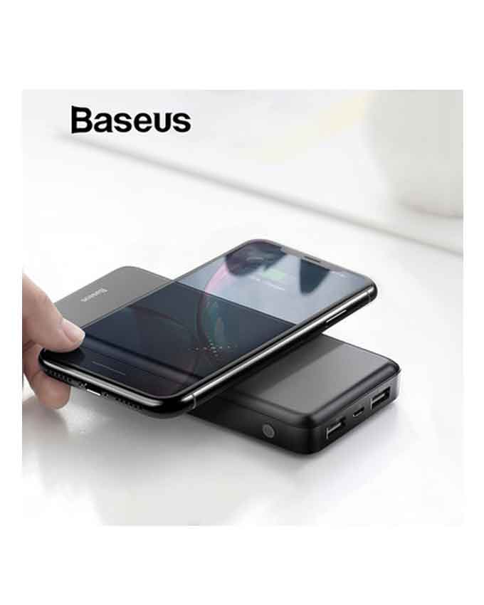 Baseus M36 Portable Qi Wireless Charger Power Bank 10000mAh External Battery Fast Wireless Charging Powerbank