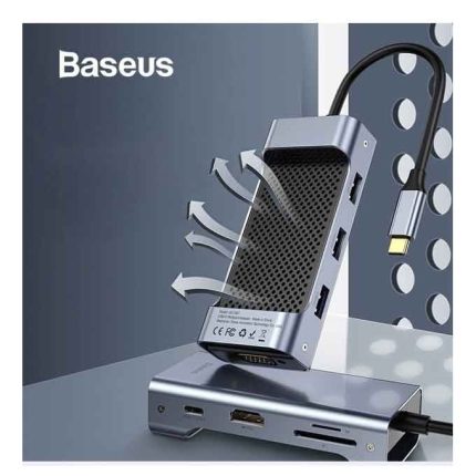 Baseus CATFX-AOG Square Desk Type-C Multi-Functional HUB
