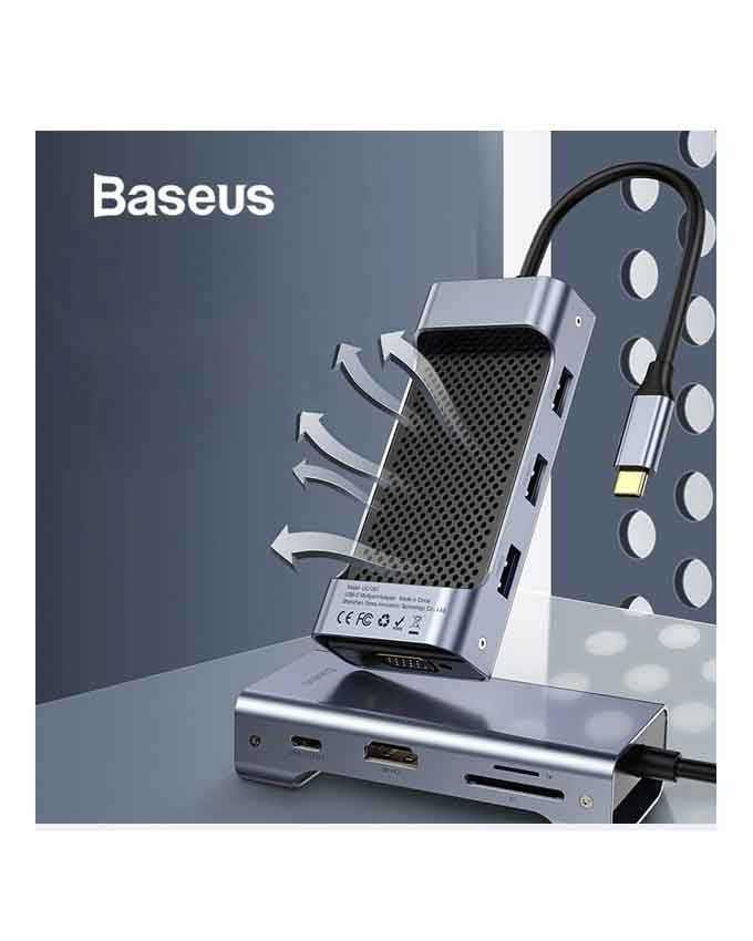Baseus CATFX-AOG Square Desk Type-C Multi-Functional HUB