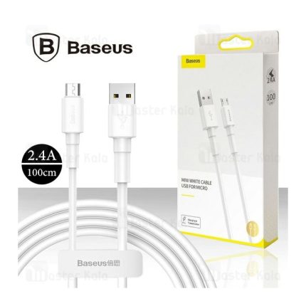 Baseus CAMSW-D02 Mini White Cable USB For Micro 4A 1m White