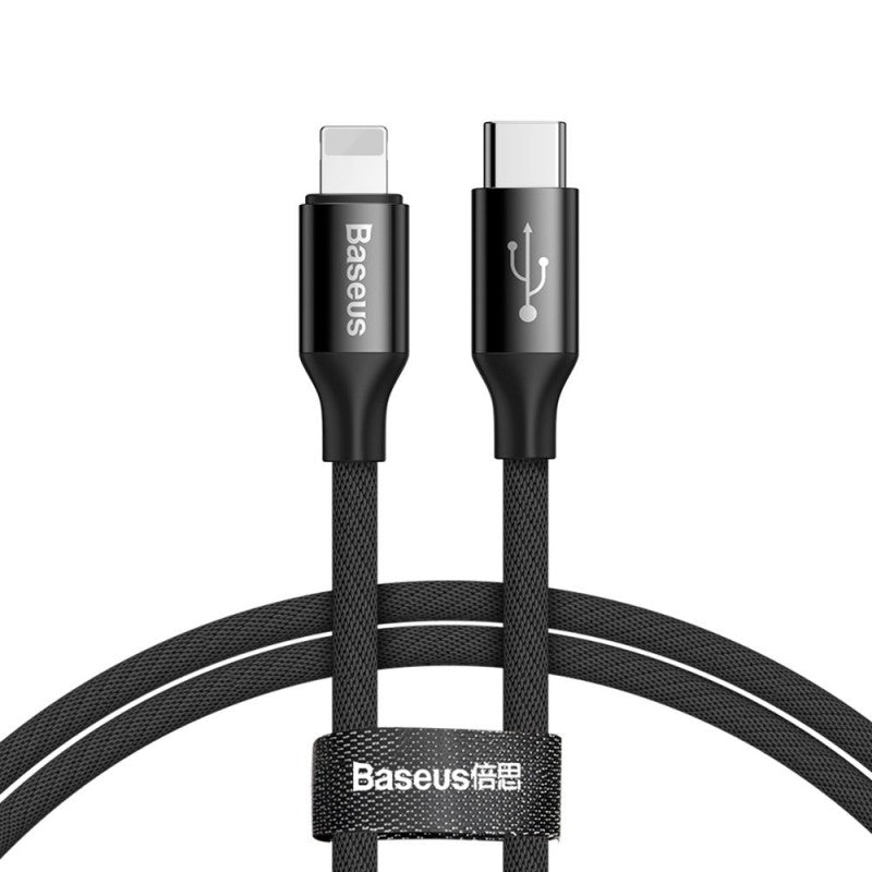 Baseus Yiven Series Type-C to IPHONE 8-pin 18W MAX Cable 2 METER CATLYW-D01 Charge-Data Cable