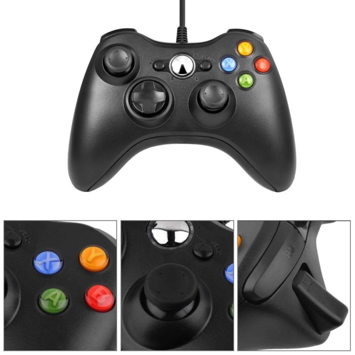 USB Wired Gamepad For Xbox 360 & Windows PC