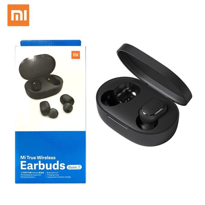 Mi True Wireless Earbuds Basic 2 Wireless earphone Mini Earbuds Voice control Bluetooth 5.0 Noise reduction Tap Control Global Version