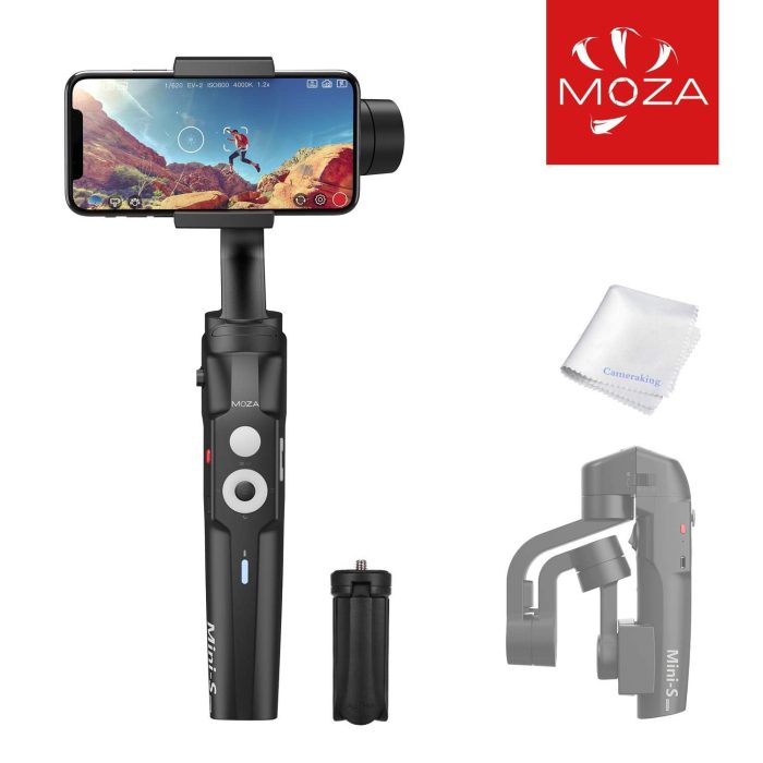 MOZA Mini S Foldable 3-Axis Handheld Gimbal Stabilizer for Smartphone