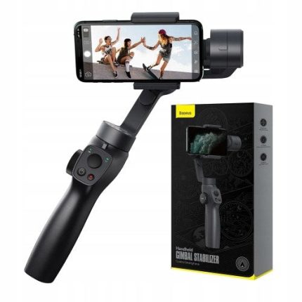 Baseus 3-Axis Handheld Gimbal Stabilizer Bluetooth Selfie Stick Camera Video Stabilizer Holder For IPhone Samsung Action Camera