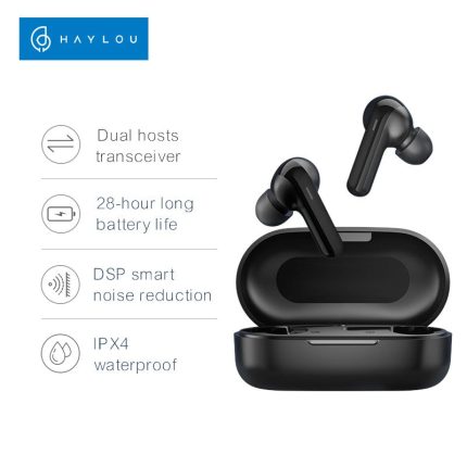 Haylou GT3 TWS Bluetooth Earbuds with in-ear, 28H battery life, IPX4 waterproof