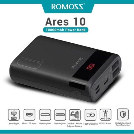 ROMOSS Ares Mini Power Bank 10000mAh Powerbank