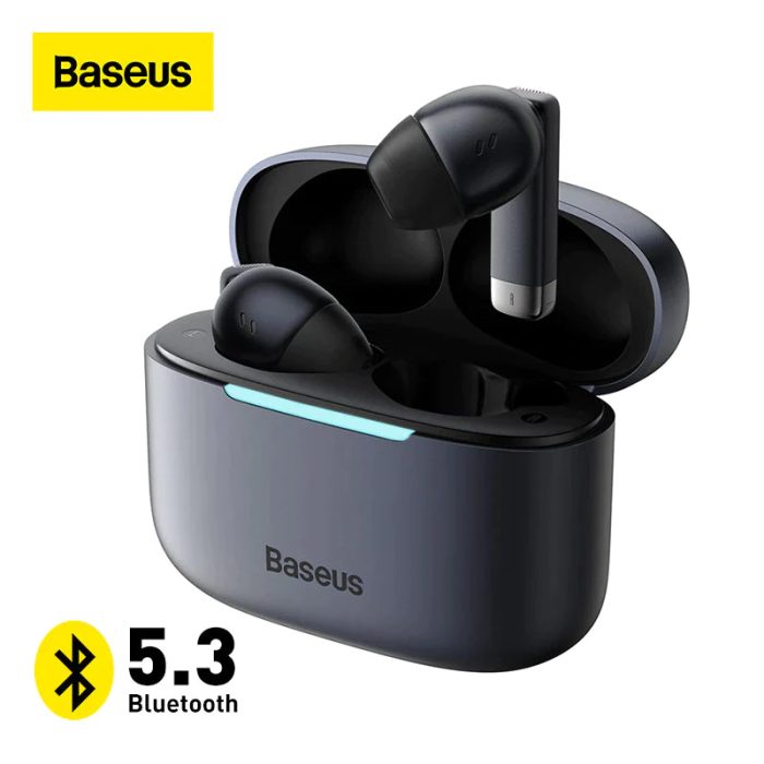 Baseus E9 TWS Earbuds Bluetooth 5.3 Earphones ENC Wireless headphones