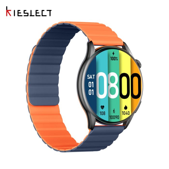 KIESLECT Kr Pro Smart watch with Bluetooth Calling & AMOLED Display