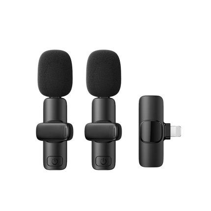 Remax K03 Lightening live Noise reduction portable mini wireless microphone