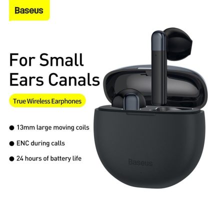 Baseus W2 TWS Wireless Bluetooth Headphones Gaming Headset ENC Call Noise reduction Waterproof Earphones with APP GPS Function