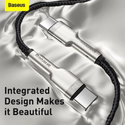 Baseus Cafule Metal USB C Cable for iPhone 12 Pro Max PD 20W Fast Charge Cable 2M