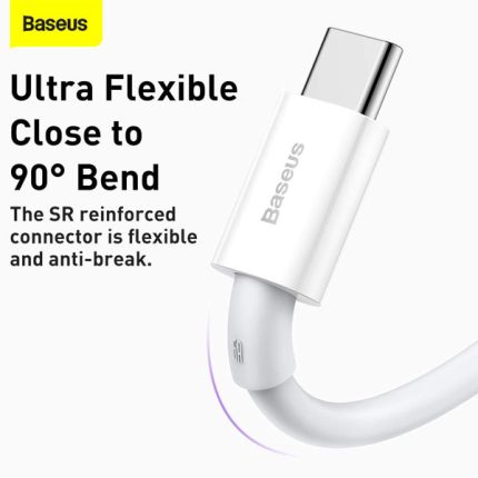 Baseus Superior USB To Type-C 66w Fast Charging Cable 6A 1/2 Meter