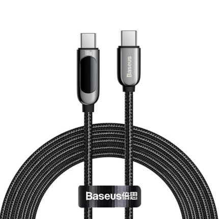 Baseus Type-C To Type-C 100W Display Fast Charging Data Cable -1m