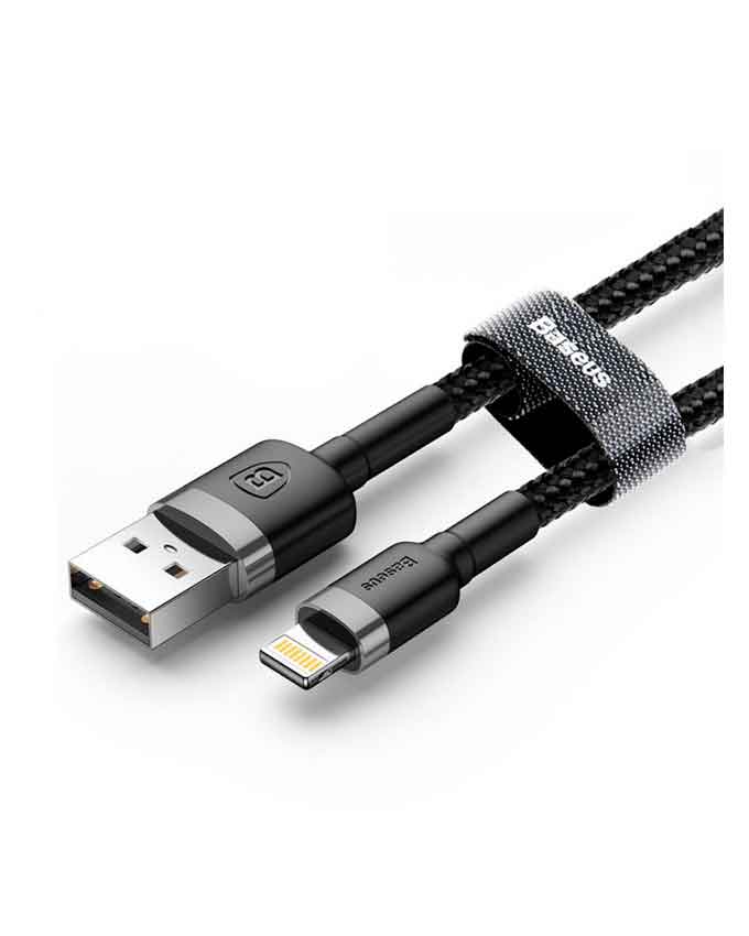 Baseus Cafule 8 Pin Lightening to USB Braided Lightning Cable 2.4A