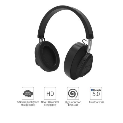 Bluedio TM Monitor Bluetooth 5.0 On-Ear Headphones Built-in Mic