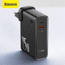 Baseus 10000mAh Power Bank 45W GaN Charger 2 in 1 PD QC 3.0 AFC Fast Charging USB Charger