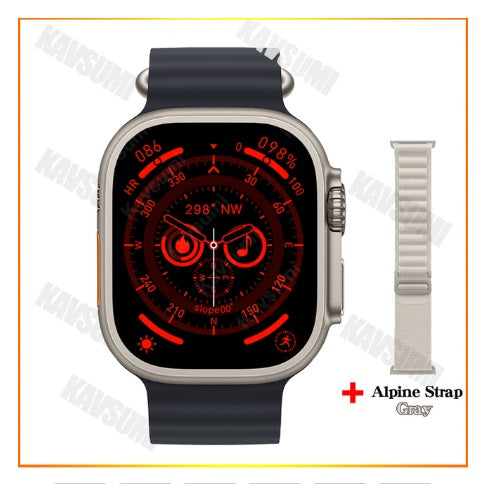 HK8 Pro Max Ultra Smart Watch 49mm 2.12" Compass