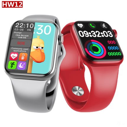 HW12 1.57 Inch 40MM Smart Watch Split Screen Health Monitor Bluetooth Call Play Music smartwatch
