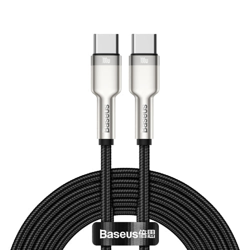 Baseus CATJK-D01 Cafule Series 100W Type-C - USB-C To Type-C - USB-C Metal Charging 2M Data Cable