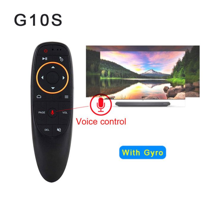 G10 Remote Control 2.4GHz Wireless Air Mouse G10s Voice Microphone Gyroscope IR Learning for Android tv box