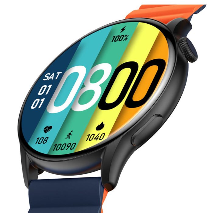 KIESLECT Kr Pro Smart watch with Bluetooth Calling & AMOLED Display