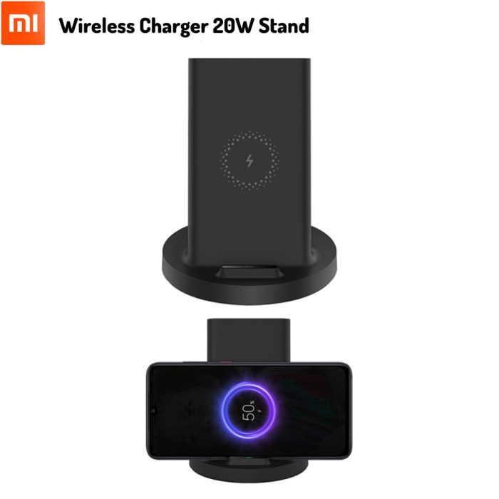 XIAOMI MI WIRELESS CHARGER STAND QI 20W QUICK CHARGE TYPE C WPC02ZM