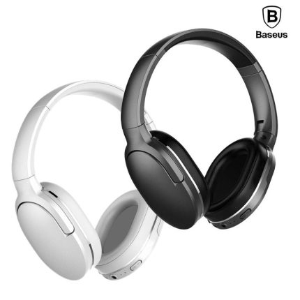 Baseus D02 Pro Bluetooth Headphone Foldable headset Wireless headphones Earphone with Mic Adjustable