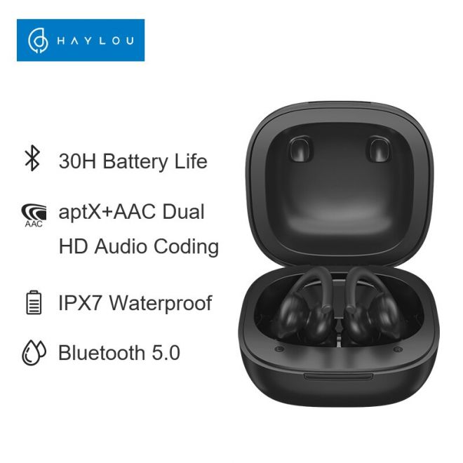 Haylou T17 Running Bluetooth Sport Earphones, Aptx+AAC Dual HD Audio