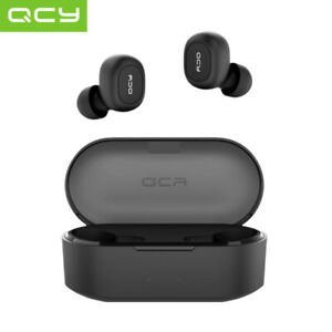 QCY T2C-T1S TWS BT5.0 Wireless Earphones with Dual Mircophone 3D Stereo Bluetooth Headphones