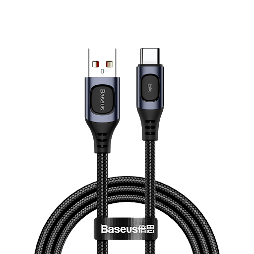 Baseus Fast Protocols Convertible Fast Cable USB To Type C 5A 2m