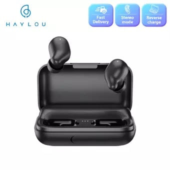 Haylou T15 2200mAh Touch Control Wireless Headphones HD Stereo Noise Isolation Bluetooth Earphones With Battery Level Display