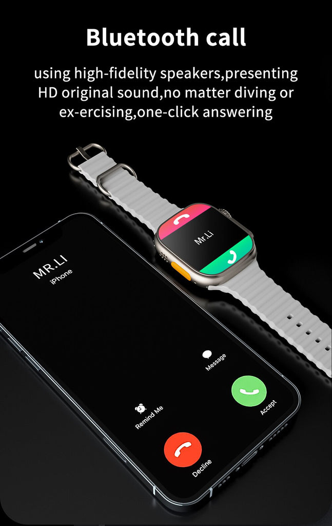 X8 Ultra Bluetooth Calling Watch