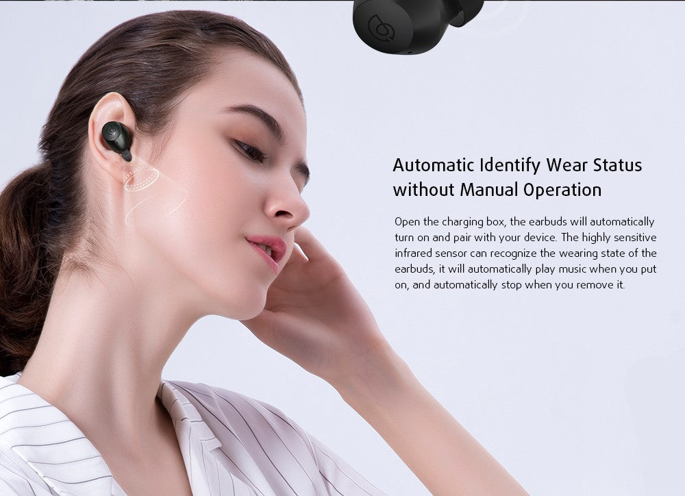 HAYLOU T16 Bluetooth Headphone Automatic Identify