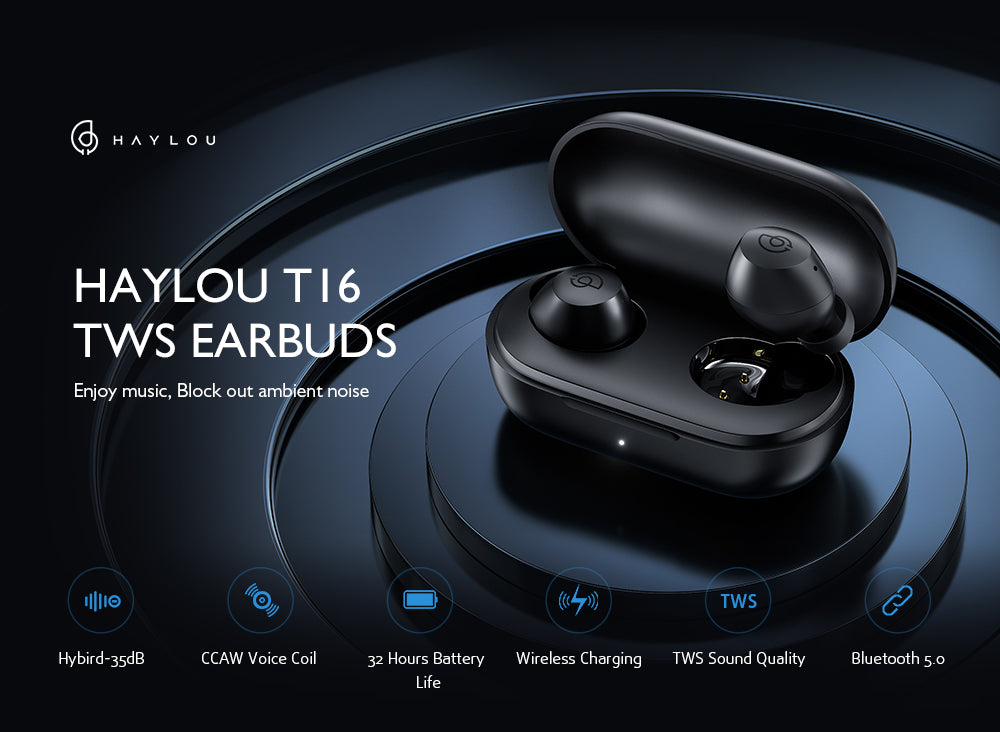 HAYLOU T16 Bluetooth Headphone Main Features